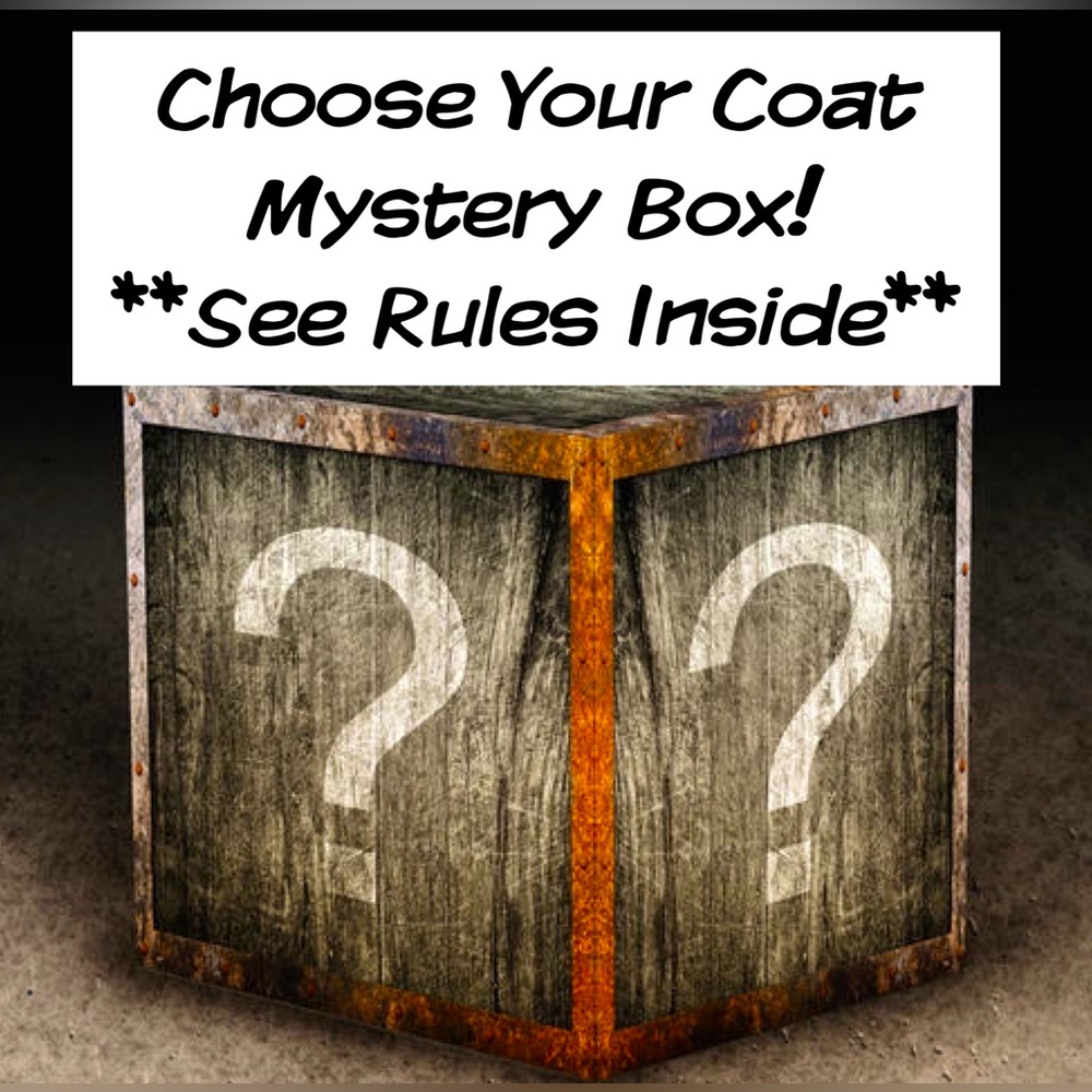 🎉MYSTERY BOX🎉 $250.00 NEW COATS ADDED!! 🧥 ❤️ ALL COATS $NWT